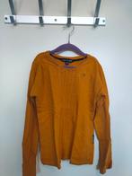 Okergeel shirt met brocante van Chaos & Order, maat 140, Meisje, Chaos & Order, Ophalen of Verzenden, Zo goed als nieuw