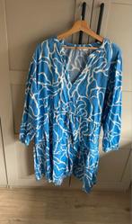 Blauw-witte H&M jurk, maat 2XL, Blauw, Maat 46/48 (XL) of groter, Ophalen of Verzenden, Gedragen
