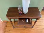 Klassiek eiken sidetable, Huis en Inrichting, Tafels | Sidetables, Ophalen, Gebruikt, 50 tot 100 cm, Klassiek