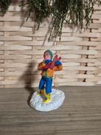 Lemax ski figuren €2,50 per foto kerstdorp kersthuisjes, Ophalen of Verzenden, Zo goed als nieuw