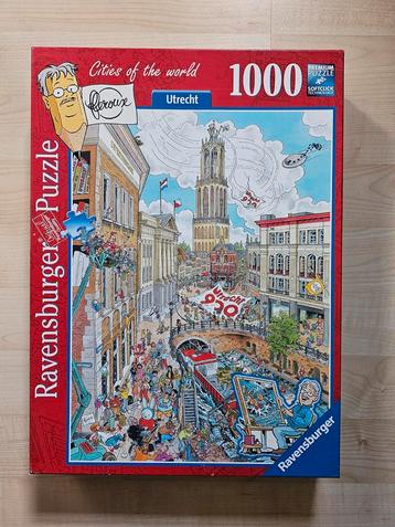 Ravensburger puzzel Fleroux Utrecht (1000 stukjes) beschikbaar voor biedingen