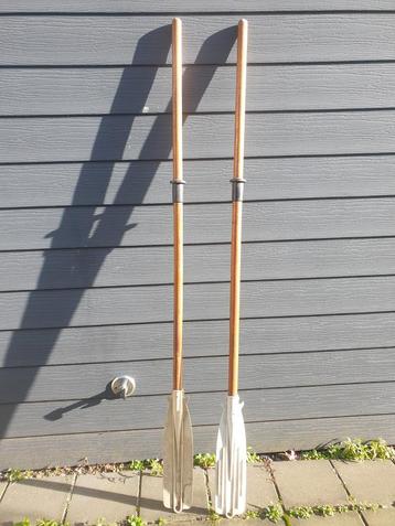 Houten Roeispanen - Circa 2 Meter beschikbaar voor biedingen