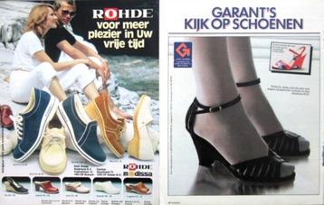 12 vintage advertenties reclames schoenen 80-81 Camel beschikbaar voor biedingen