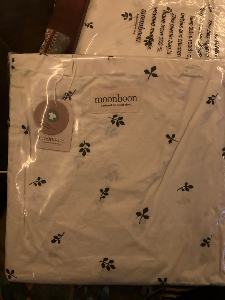 Nieuwe baby dekbedhoes en kussensloop, Jongetje of Meisje, Wit, Dekbedovertrek, Nieuw