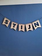 Houten Naamslinger - Kies je eigen letters!, Ophalen of Verzenden, Nieuw, Wanddecoratie