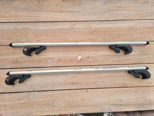 Menabo dakdragers Brio aluminium 120cm open dakrailing, Auto diversen, Dakdragers, Zo goed als nieuw, Ophalen of Verzenden