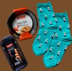 KOK SOKKEN + MINI TAART OF CAKE VORM, Ophalen of Verzenden, Nieuw