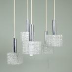 Elegante Design lamp van Doria Leuchten uit ca 1965, Ophalen, Zo goed als nieuw, Glas, Design vintage Doria mid Century Hollywood regency