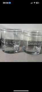 2 Riviera Maison vazen, Huis en Inrichting, Woonaccessoires | Vazen, Ophalen, Overige kleuren, Minder dan 50 cm, Glas