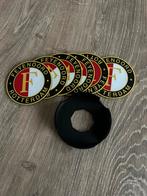 Te koop Feyenoord bierviltjes en houder, Ophalen of Verzenden, Nieuw, Viltje(s), Overige merken