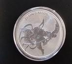ZI:SIN Gallus 2017 - One Ounce (31.1 gram) Silver BU, Ophalen of Verzenden, Zilver
