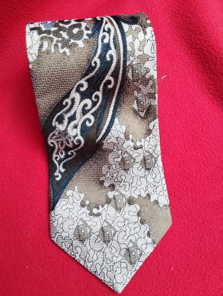José Piscador Stropdas - Uniek Design!, Kleding | Heren, Stropdassen, Zo goed als nieuw, Met patroon, Overige kleuren, Ophalen of Verzenden