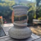 West Germany vaas, 30 cm Steuler, groentinten, fat lava, Antiek en Kunst, Antiek | Keramiek en Aardewerk, Ophalen of Verzenden