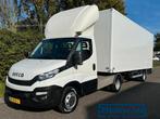 Iveco Daily 40C17BE Combinatie Veldhuizen| laadklep | Zijdeu, Auto's, Bestelauto's, Euro 5, Gebruikt, Zwart, 4 cilinders