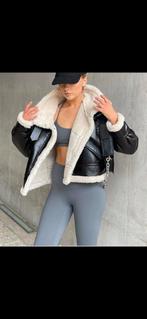 Gevoerde lerenjas, Ophalen of Verzenden, Nieuw, Maat 38/40 (M)