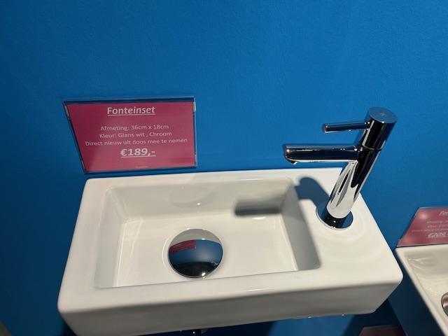Fonteinset, Doe-het-zelf en Verbouw, Sanitair, Nieuw
