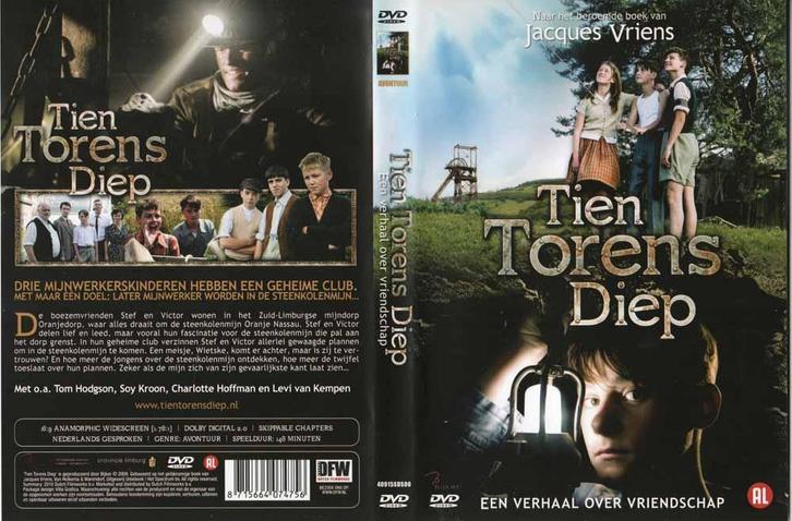 Tien Torens Diep 3DVD set naar het boek van Jacques Vriens, Cd's en Dvd's, Dvd's | Klassiekers, Zo goed als nieuw, Actie en Avontuur