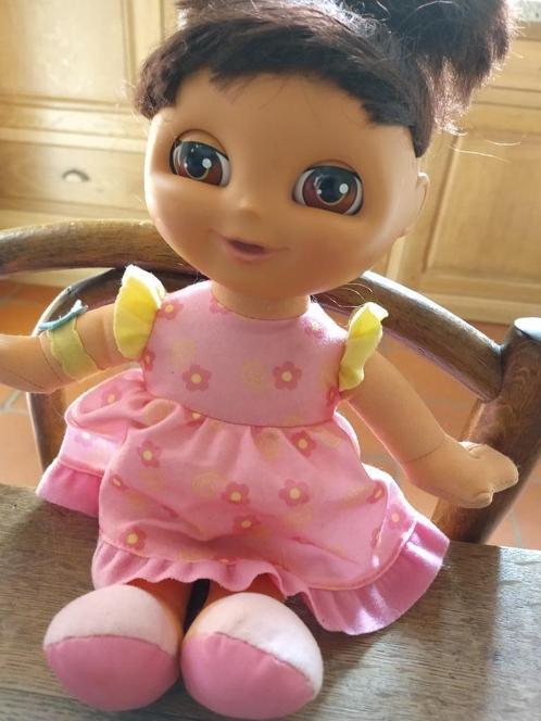 Pop met geluid. Ze kan praten, maar de mond beweegt niet. Og, Kinderen en Baby's, Speelgoed | Poppen, Gebruikt, Babypop, Ophalen of Verzenden
