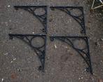 2 sets gesmede plankdragers, Antiek en Kunst, Ophalen