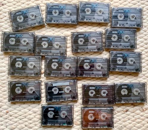 18x Sony CDitII-90 Chrome position cassettebandjes CDitII 90, Cd's en Dvd's, Cassettebandjes, Gebruikt, Voorbespeeld, 2 t/m 25 bandjes