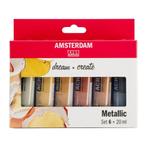 AMSTERDAM Metallic setjes (20ml), nu met 10% korting, Hobby en Vrije tijd, Royal Talens, Nieuw, Sophialaan 46, 7311 PD Apeldoorn