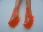 barbie bijzondere schoenen oranje nieuw, Ophalen of Verzenden, Nieuw, Barbie