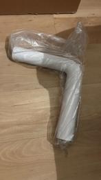 Wisa nieuw valpijp 90 graden bocht 50mm naar 44mm WC Toilet, Doe-het-zelf en Verbouw, Buizen en Afvoer, Bochten, Pvc, Nieuw, Ophalen of Verzenden