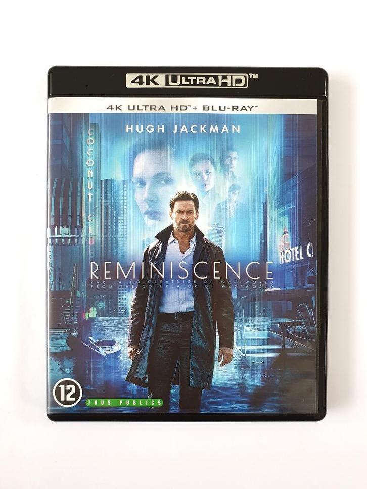 Reminiscence - 4K Ultra HD (2 disc), Cd's en Dvd's, Blu-ray, Zo goed als nieuw, Science Fiction en Fantasy, Ophalen of Verzenden