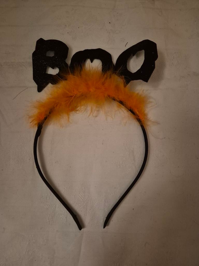 Nieuwe Halloween Haarband - Boo!, Ophalen, Nieuw, Carnaval, Accessoires