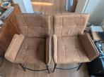 Hoge bar stoelen, Ophalen, Twee, Bruin, Zo goed als nieuw