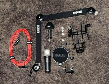 RODE NT1 / PSA1+ Professioneel studio microfoon + arm beschikbaar voor biedingen