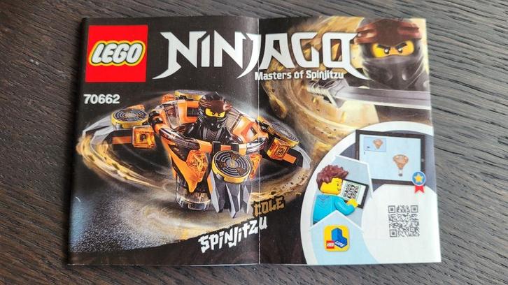 LEGO Ninjago: Spinjitzu Cole 70662, Kinderen en Baby's, Speelgoed | Duplo en Lego, Zo goed als nieuw, Lego, Complete set, Ophalen of Verzenden
