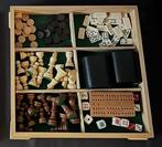 5 in 1 game set, Hobby en Vrije tijd, Gezelschapsspellen | Bordspellen, Een of twee spelers, Ophalen, Gebruikt