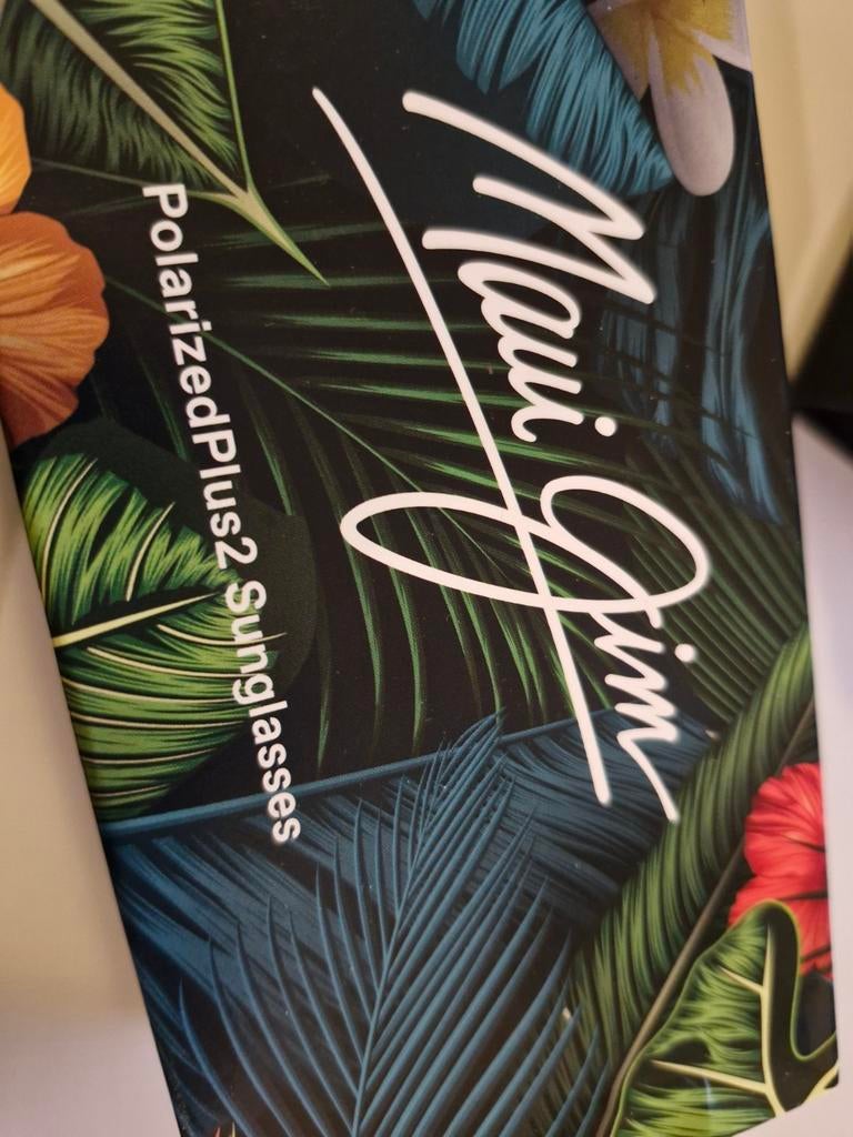Maui Jim Zonnebril - Stijlvol en Beschermend, Zonnebril, Zwart, Nieuw, Ophalen