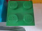 LEGO bewaarblok 4 dots groen, Ophalen of Verzenden, Gebruikt, Complete set, Lego