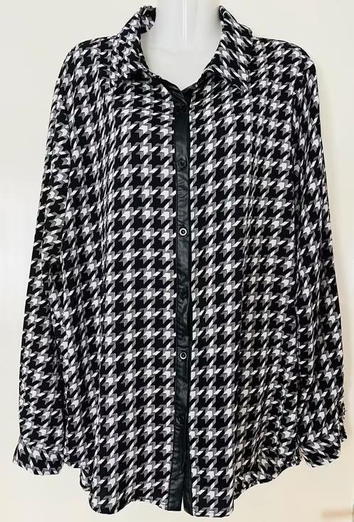 In Vogue Paris blouse maat 46 [v], Ophalen of Verzenden, Nieuw, Maat 46/48 (XL) of groter, Zwart