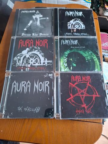 Aura Noir diverse cd's  beschikbaar voor biedingen