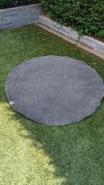 Vloerkleed rond Adum 130 cm, Huis en Inrichting, Stoffering | Tapijten en Kleden, Ophalen, Gebruikt, Rond, Grijs