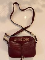 Love Moschino Crossbody Tas Bordeaux, Sieraden, Tassen en Uiterlijk, Tassen | Damestassen, Ophalen of Verzenden, Gebruikt, Rood