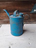 Vintage Blauwe Oliekan, Antiek en Kunst, Curiosa en Brocante, Ophalen of Verzenden