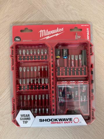 Nieuw Milwaukee Shockwave Impact Duty Bitset - 75-delig beschikbaar voor biedingen