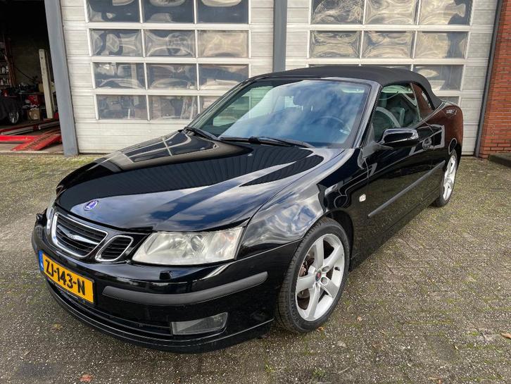 Saab 9-3 1.8 T Vector Cabrio Xenon TOP-staat+OH Afn.Trekhaak, Auto's, Saab, Bedrijf, Saab 9-3, ABS, Airbags, Airconditioning, Bluetooth