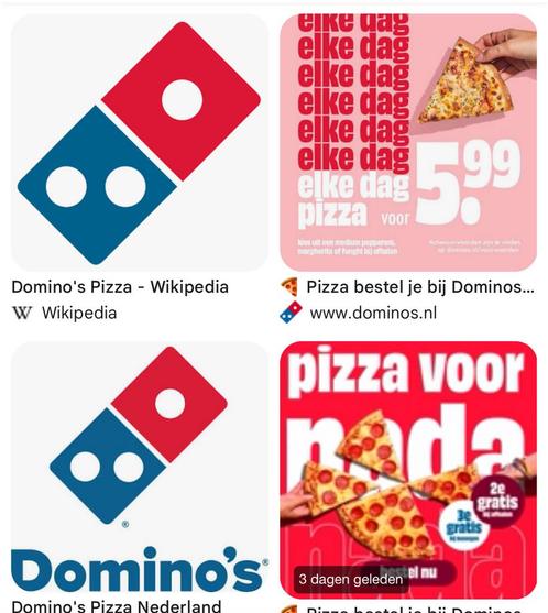 Domino’s kortingscode korting pizza!!, Tickets en Kaartjes, Kortingen en Cadeaubonnen, Drie personen of meer, Overige typen, Kortingsbon