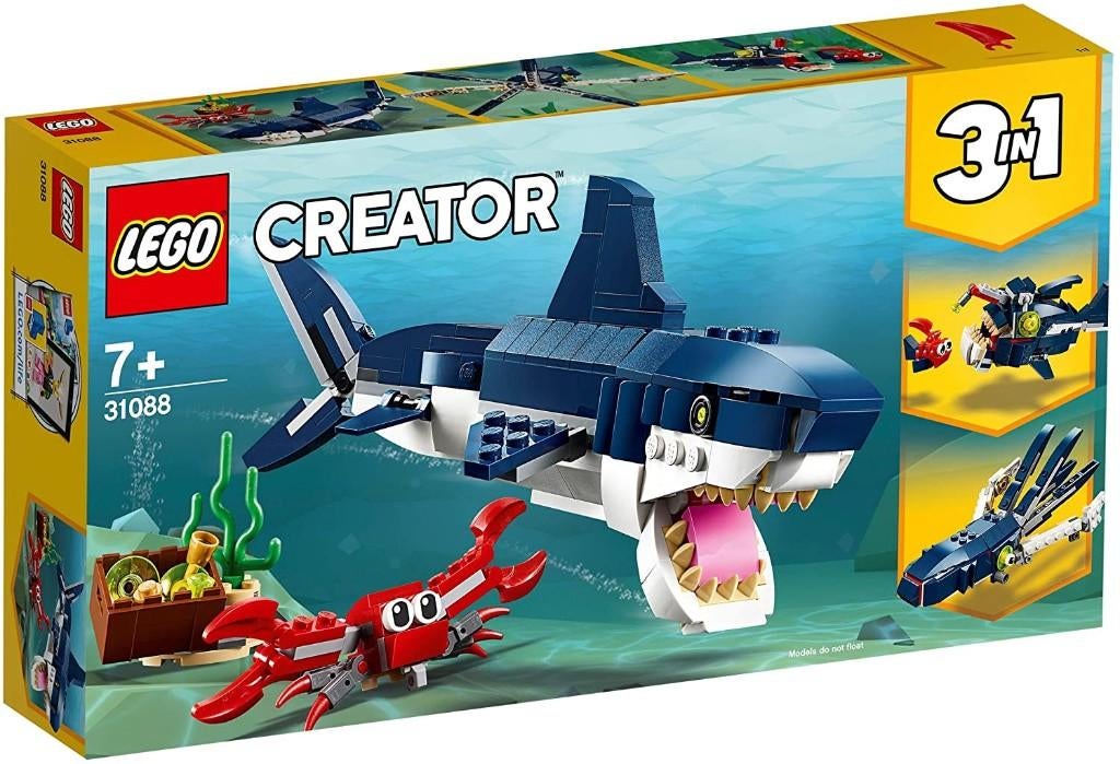 Lego Creator 31088 - Diepzee wezens, Ophalen of Verzenden, Nieuw, Complete set, Lego