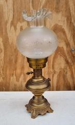Olielamp, Huis en Inrichting, Lampen | Tafellampen, Ophalen of Verzenden, Minder dan 50 cm