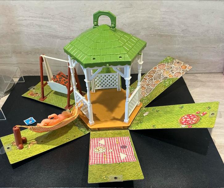 Vintage Hollie Hobby Koffertje, Prieeltje uit 1976 H.K., Antiek en Kunst, Antiek | Speelgoed, Verzenden