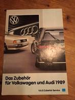 Volkswagen & Audi Accessoires Catalogus 1989, Ophalen of Verzenden, Gelezen, Volkswagen, V.A.G Zubehör Service