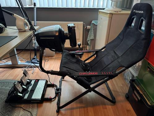 TS-PC racer base met T-LCM pedals en TH8A shifter (2 sturen), Spelcomputers en Games, Spelcomputers | Overige, Gebruikt, Ophalen