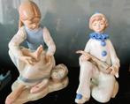 Prachtige Spaans porseleinen beeldjes in LLADRO stijl, Ophalen of Verzenden, Zo goed als nieuw, Mens