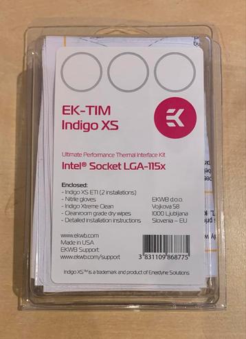 EK-TIM Indigo XS - Intel LGA-115x - Nieuw beschikbaar voor biedingen